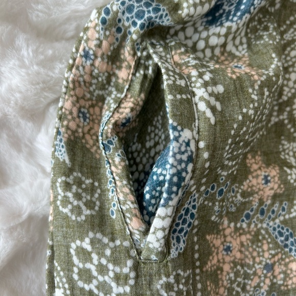 Ripskirt Hawaii Cotton Short Travel Dress La Boheme Olive Small - Picture 5 of 9